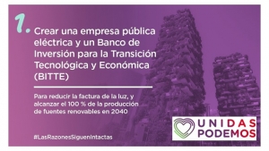PROGRAMA electoral de Unidas Podemos