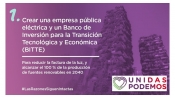 PROGRAMA electoral de Unidas Podemos