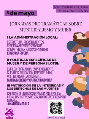 Jornadas programáticas sobre municipalismo y mujer